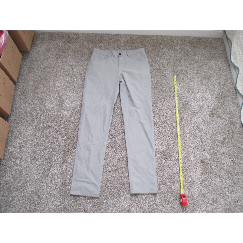 Vuori Meta Pants Men's 30x32 grey Chino Stretch Classic 5 Pocket Fair